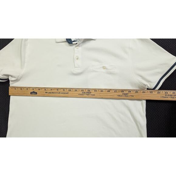 Denim & Flower Ricky Singh Shirt Large Slim Fit Short Sleeve Button Up Cotton - Picture 7 of 7